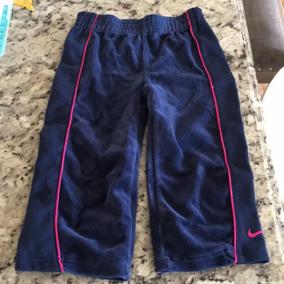 NIKE Blue & Pink Pants 2T - Picture 1 of 7